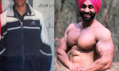 From 38 Kg to 104 Kg, Asia Gold medalist and a Vegetarian Bodybuilder: Harminder Dulowal broke the entire stereotype with his unending accomplishment as an International Bodybuilder.