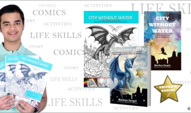 Help Your Kids Excel with Life-Changing Comic & Activity Books ‘City Without Water’ by Manikya Sanghi.