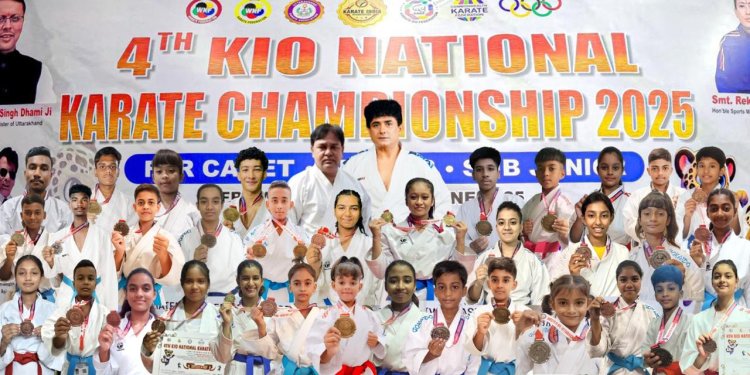 Bengal Karate Rises Under Hanshi Premjit Sen: 26 Medals at 4th KIO National Karate Championship
