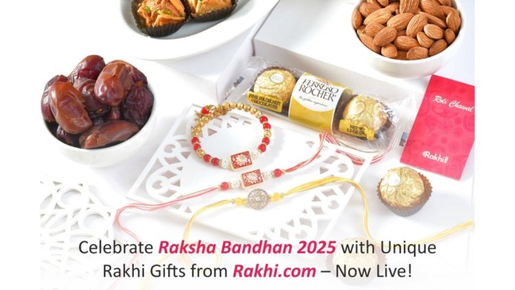 Celebrate Raksha Bandhan 2025 with Unique Rakhi Gifts from Rakhi.com - Now Live