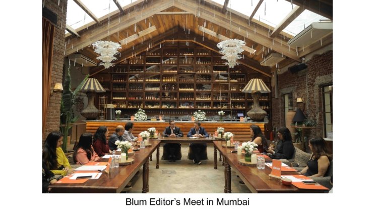 Blum’s Global Leadership Reaffirms Commitment to India at Exclusive Editors Meet