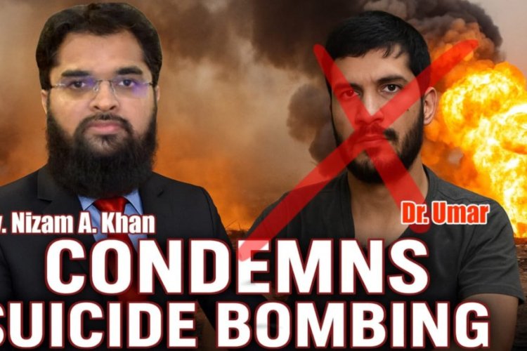 Adv. Nizam a. Khan condemns suicide bombing; says “Islam never permits killing oneself or innocents