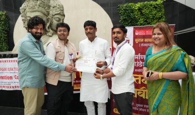Successful Blood Donation Camp Held at Mantralaya by Surajya Nirman Pratishthan Foundation