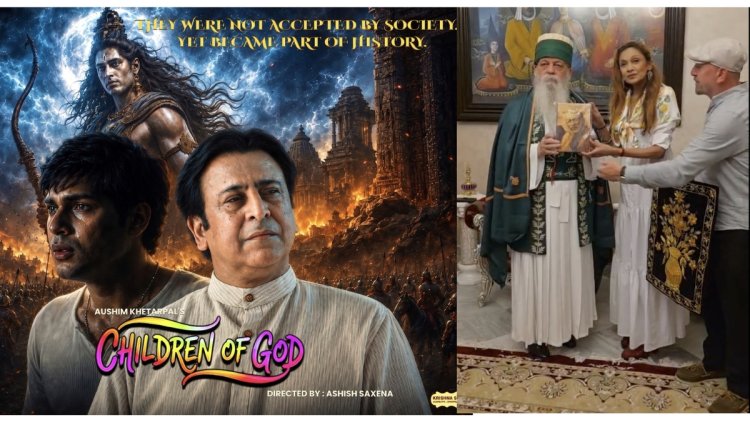 Aushim Khetarpal Takes India's Message of Peace Global Ahead of Theatrical Release of Children of God