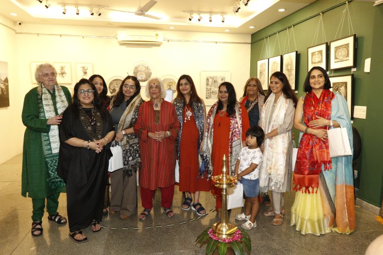 Rhythms of Black & White: Discovering Infinite Possibilities Beyond Colour a group art exhibition organised by Nayan Naveli Gallery