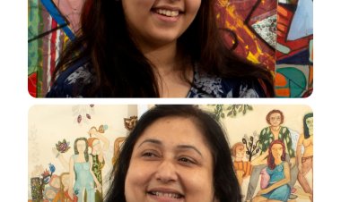 In-Between the Dialogue: Artists Jyoti and Shreya Singh Explore Connection Through Art