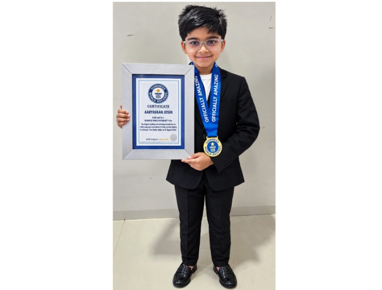 ???? FROM GENIUS KID TO GUINNESS WORLD RECORDS ACHIEVEMENT: THE EXTRAORDINARY JOURNEY OF 8-YEAR-OLD AARYAVAAN JOSHI