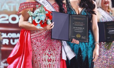Geetanjali Arora Makes India Proud with First Runner-Up Title at Mrs International Global 2026