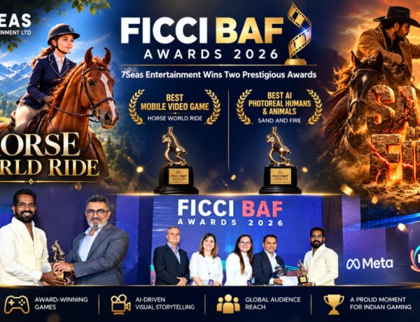 7Seas Entertainment Wins Two FICCI BAF Awards 2026 as ‘Horse World Ride’ Takes Best Mobile Video Game