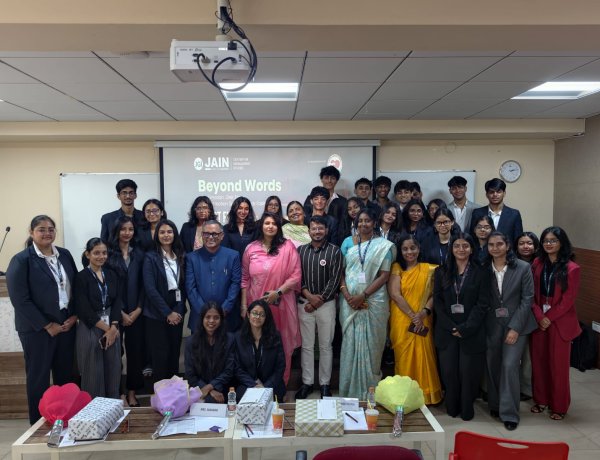 Beyond Words: CMS, JAIN (Deemed-to-be University), Transforms Emotional Intelligence into a Cinematic Learning Experience in Association with Affectionate Hands