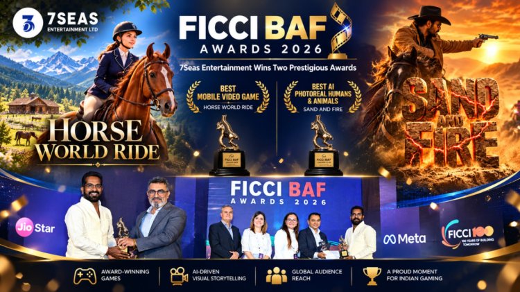 7Seas Entertainment Wins Two FICCI BAF Awards 2026 as ‘Horse World Ride’ Takes Best Mobile Video Game