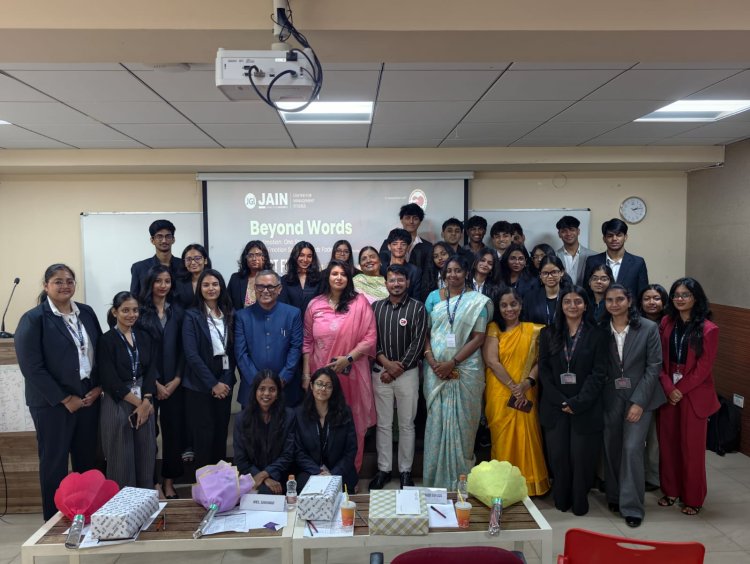Beyond Words: CMS, JAIN (Deemed-to-be University), Transforms Emotional Intelligence into a Cinematic Learning Experience in Association with Affectionate Hands