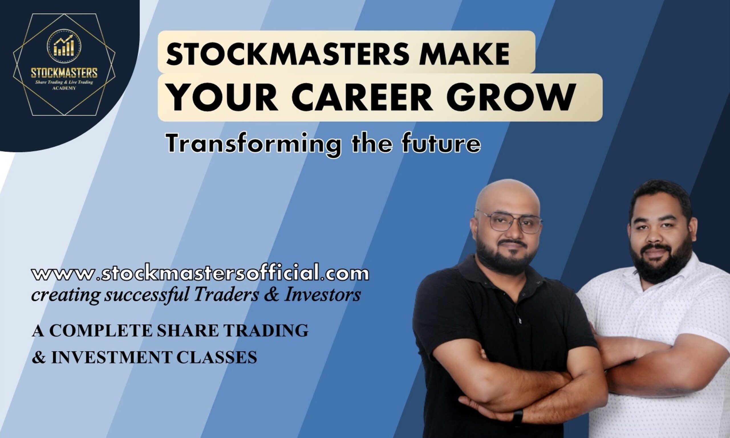 Take the road to Financial Freedom with STOCKMASTERS, a Venture by AnandBasu and Anup Roy